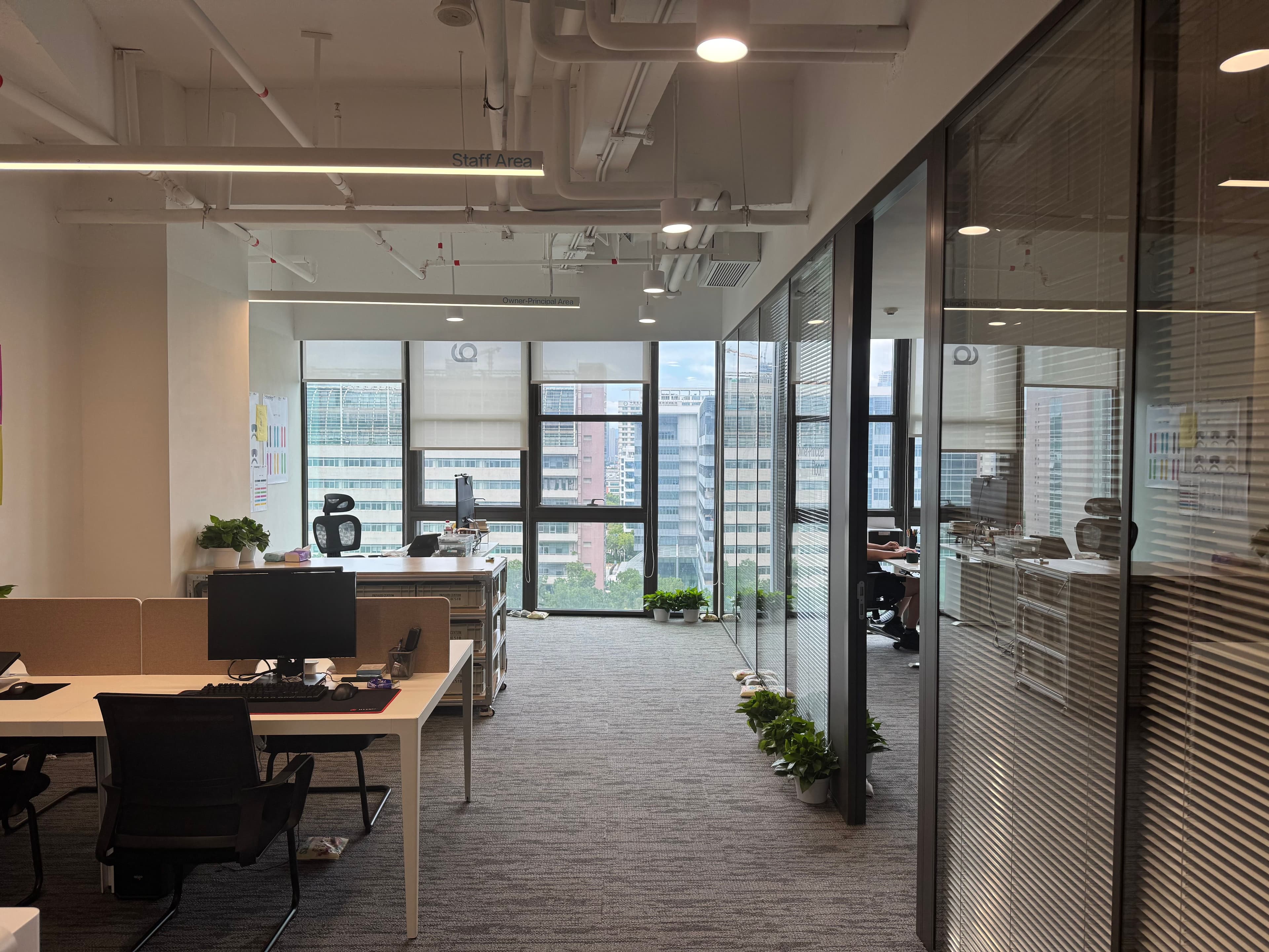 The OFOMART studio workspace